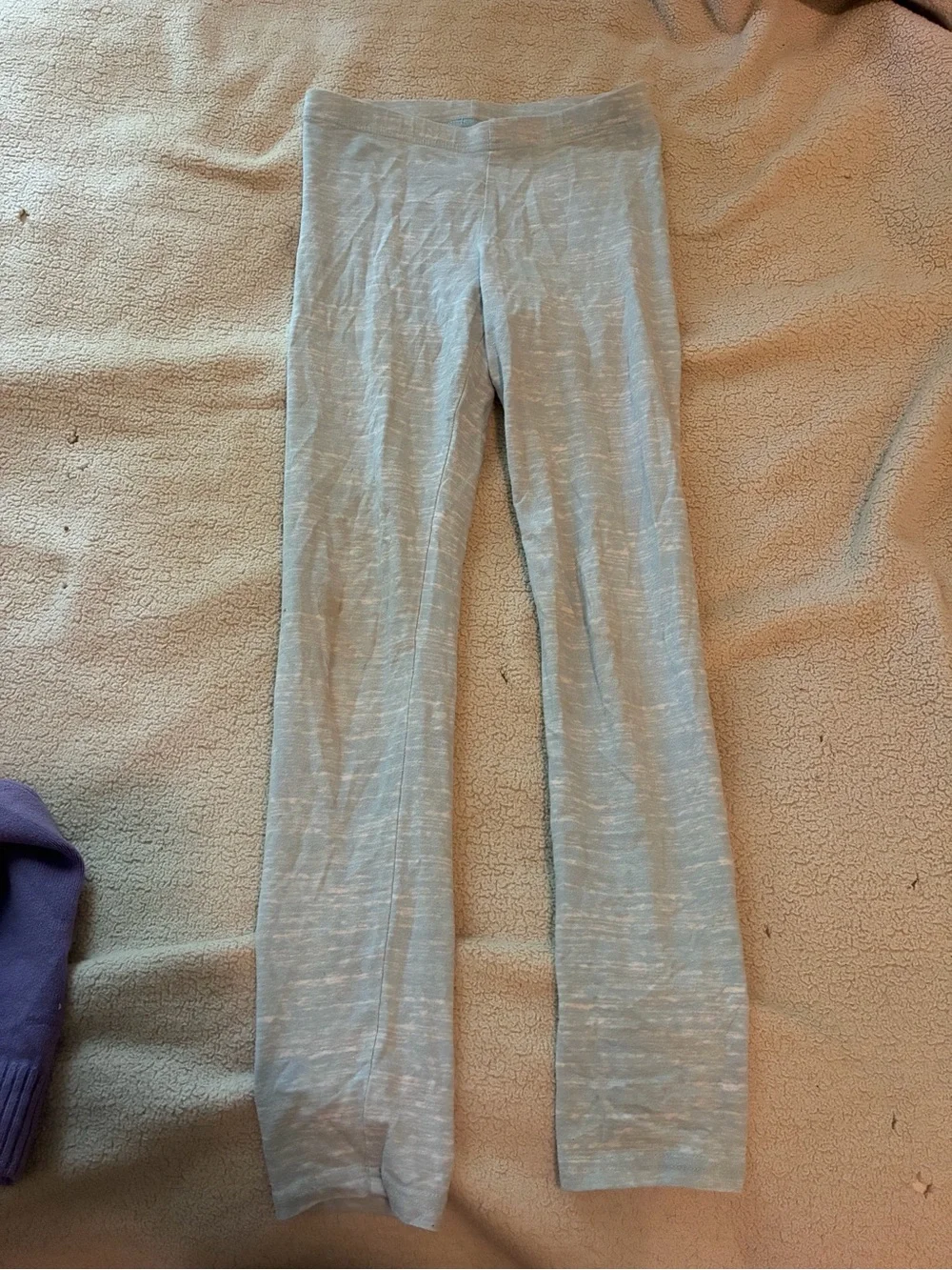 Old Navy Blue Heathered Stretch Leggings